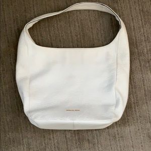 Michael Kors white boho purse